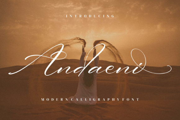 Andaeni: A Premium Script Font for Modern Web Design