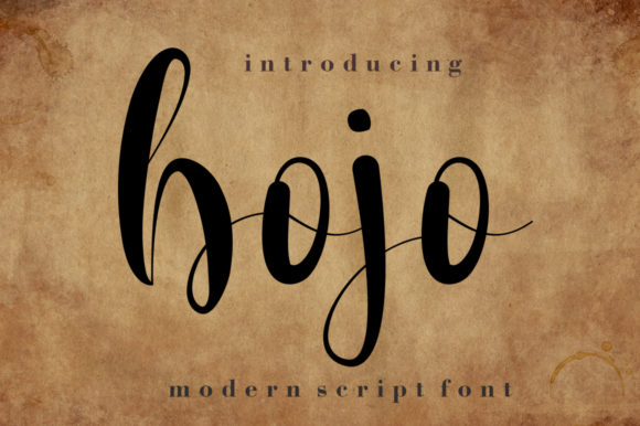 Bojo Font Review: Download the Best Script Typeface