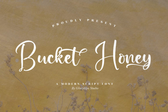 Bucket Honey Script Font for Crafters