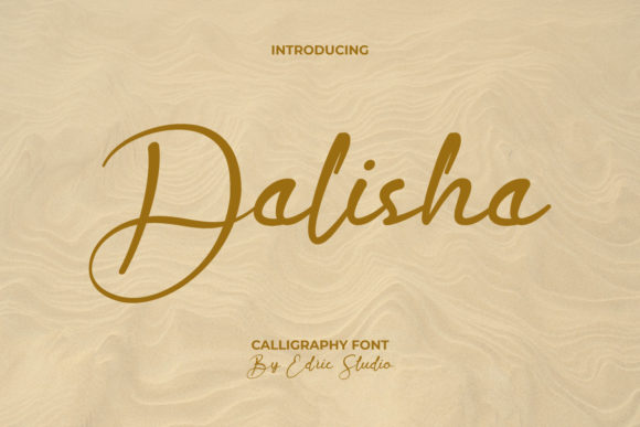 Dalisha Script Font for Handmade Brands