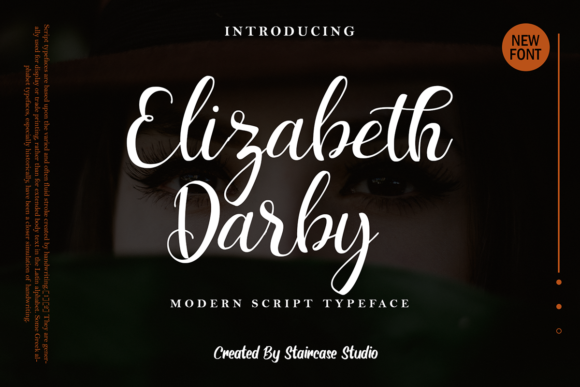 Elizabeth Darby Font for Modern Web Design