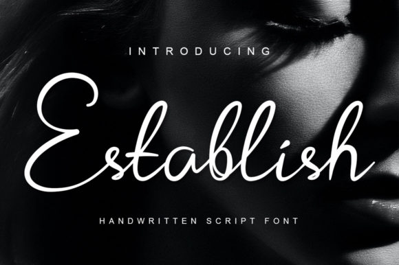 Establish Font: Elevating Brand Identity with Elegant Script