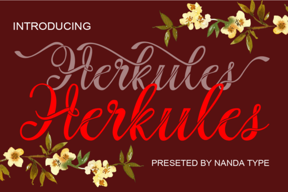 Herkules: The Premium Script Font for Marketers