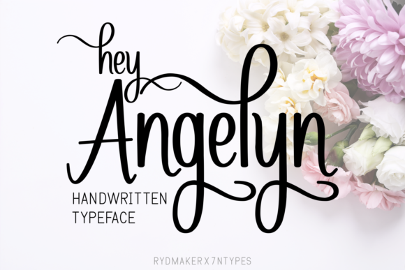 Hey Angelyn Script Font for Professional Branding