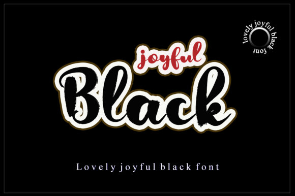 Joyful Black Script Font for Web Design