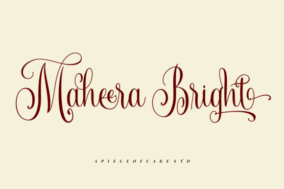 Maheera Bright Font for Elegant Business Branding
