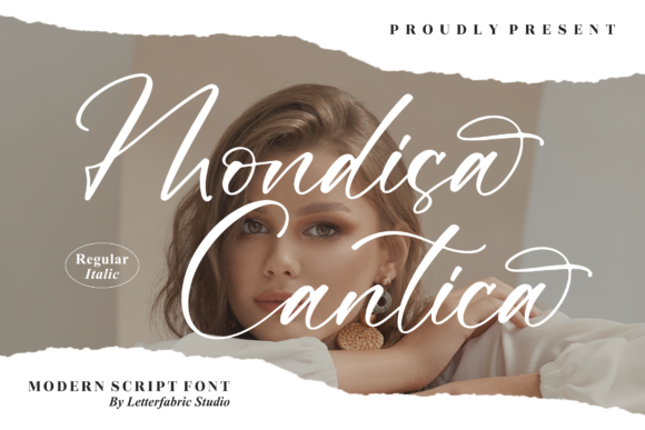 Mondisa Cantica: A Script Font for Makers