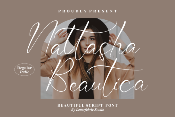 Nattasha Beautica: A Script Font for Elegant Branding