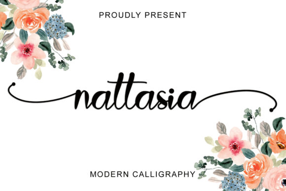 Nattasia Script Font for Elegant Branding
