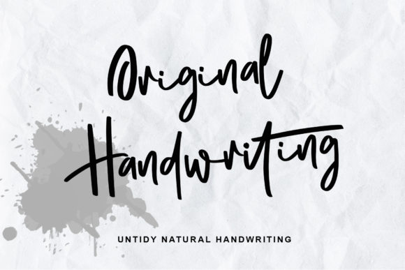 Original Handwritten Font for Modern Branding