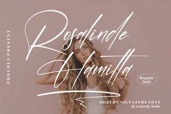 Rosalinde Hamilta Font for Elegant Campaigns