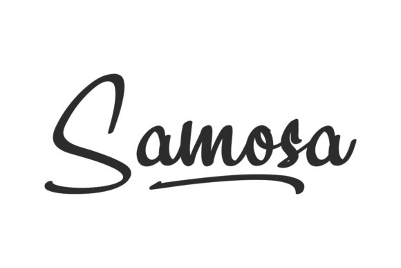 Samosa Font Review for Elegant Campaign Design
