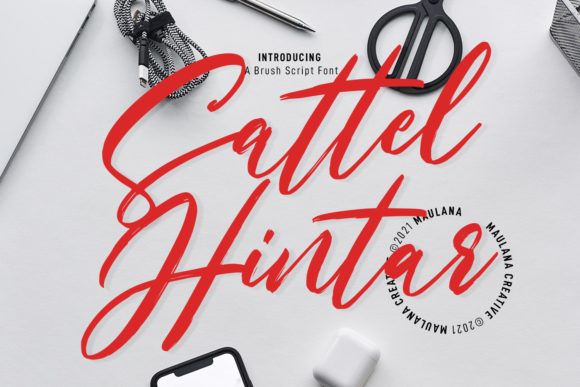 Sattel Hintar Font for Modern Web Design
