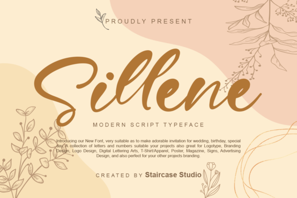Sillene Script Font for Elegant Business Branding