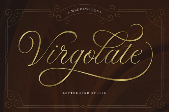 Virgolate Script Font for Modern Web Design
