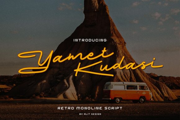 Yamet Kudasi Typeface for Dynamic Branding